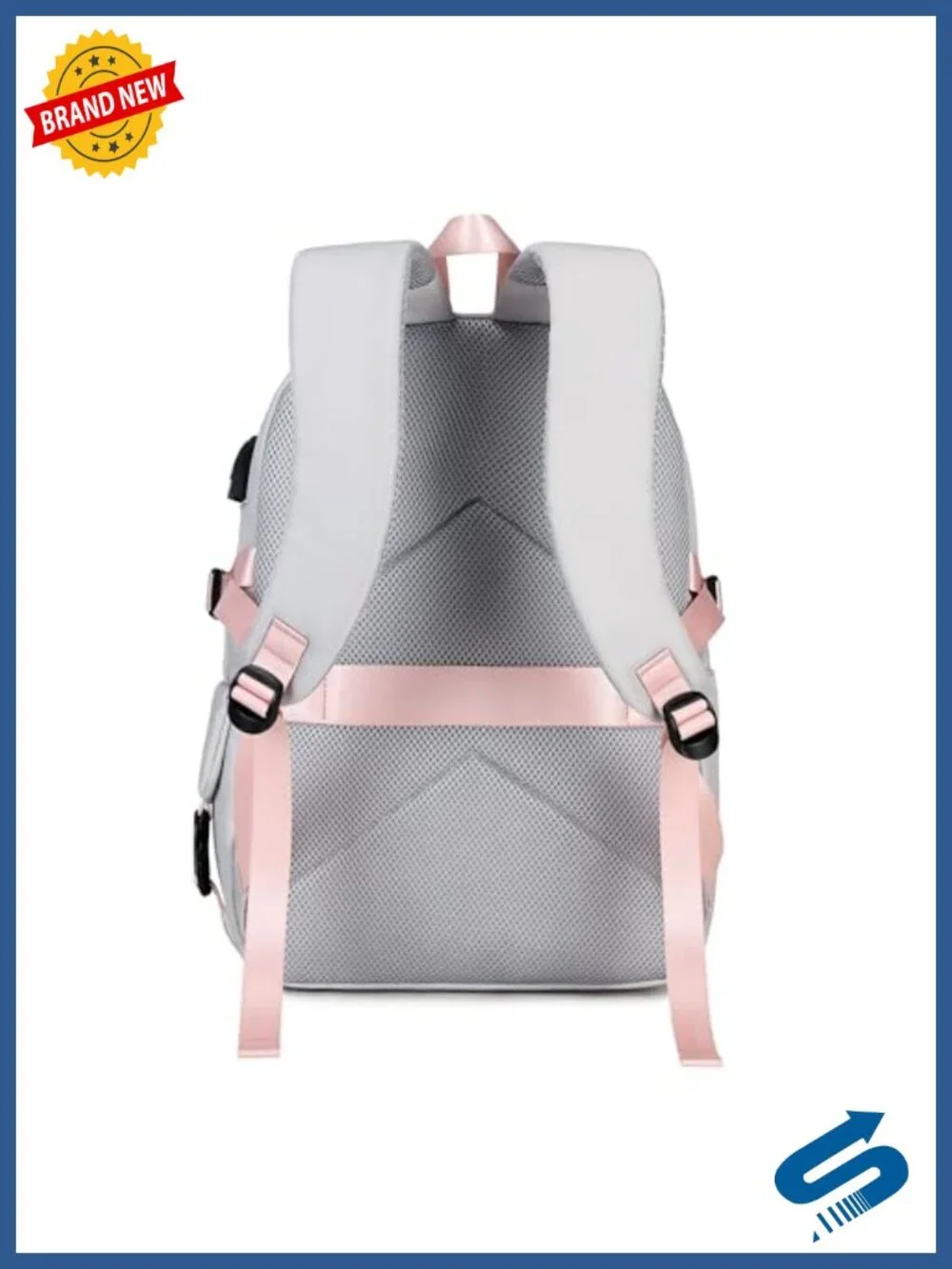 Joymoze Cute Backpack for Girl Teenager Daily Backpack Women Backpack Purse Grey